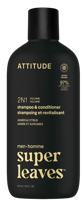 Attitude Super Leaves Men 2-In-1 Volume Shampoo & Conditioner - thumbnail