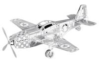 Eureka metal earth mustang p-51 - thumbnail