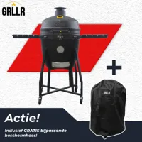 GRLLR Ember Classic 22 Charocal Black Kamado BBQ Mat Zwart - thumbnail