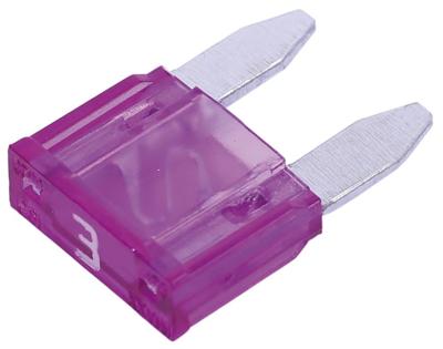 COREXX zekering bananenstekker "mini " mini protection 3a inh.50