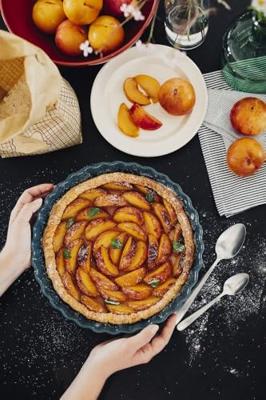 Emile Henry Ovenware Taartvorm Grand Cru - Aardewerk - ø 28 cm / 2 liter Emile Henry Ovenware Taartvorm Grand Cru - Aardewerk - ø 28 cm / 2 liter