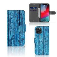 Apple iPhone 11 Pro | Book Style Case | Wood Blue - thumbnail