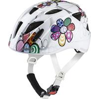 Alpina sports kinderhelm ximo flash white flower 49-54 glans - thumbnail