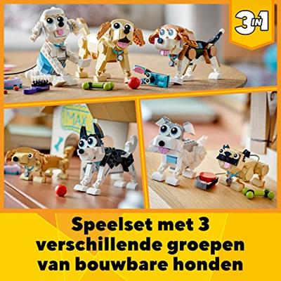 LEGO creator 31137 schattige honden