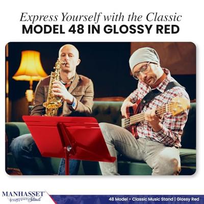 Manhasset 4801-R Symphony Stand lessenaar rood - thumbnail
