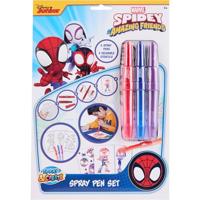 Canenco Spidey blaaspennen set - thumbnail