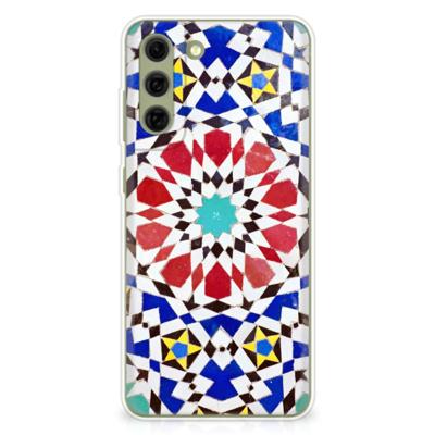 Samsung Galaxy S21FE | TPU | Siliconen hoesje | Mozaïek Samsung Galaxy S21FE | TPU | Siliconen hoesje | Mozaïek