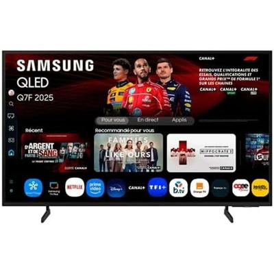 SAMSUNG 85 inch QLED Q7F 4K Smart TV met AI-visie, 100% Quantum Dot kleurvolume en meer dan 500 TV kanalen Plus