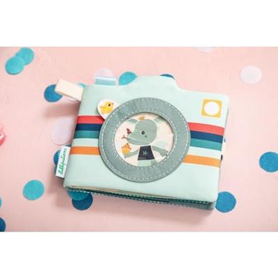 Stoffen fotoalbum - LILIPUTIENS groen