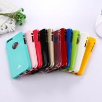 MERCURY GOOSPERY JELLY CASE voor iPhone 6 Plus & 6s Plus TPU glitterpoeder Drop-proof Back Cover beschermhoes (Magenta) - thumbnail