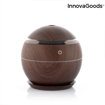 InnovaGoods Mini Luchtbevochtiger & Aroma Diffuser - 10 x 10 x 10 cm InnovaGoods Mini Luchtbevochtiger & Aroma Diffuser - 10 x 10 x 10 cm