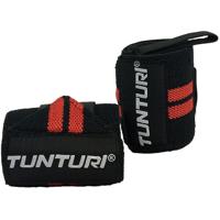 Tunturi Wrist Wrap Set l zwart rood - thumbnail