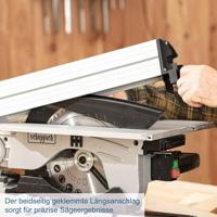 Scheppach afkortzaag en cirkelzaag ideaal voor het maken van latten op maat en afkorten HM100T - thumbnail