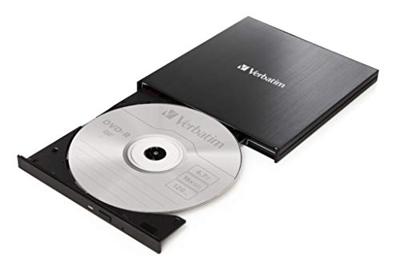 Verbatim Externe DVD-brander Retail USB-A 3.2 Gen 1 Zwart Verbatim Externe DVD-brander Retail USB-A 3.2 Gen 1 Zwart