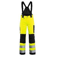 Blåkläder Dames Winterwerkbroek High-Vis 78851977 | High-Vis Geel/Zwart | Maat 36 - 7330509551158 - thumbnail