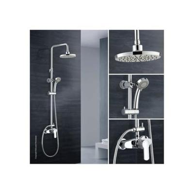 ROUSSEAU Douchekolom met chromen mechanische mengkraan Shenti