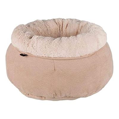 Trixie kattenmand elsie velours beige 45x45x25 cm