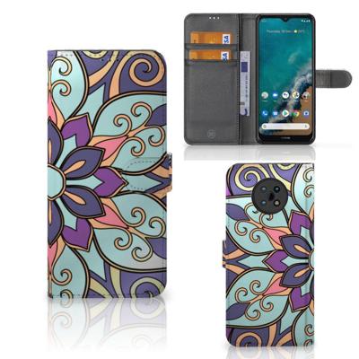 Nokia G50 Hoesje Purple Flower Nokia G50 Hoesje Purple Flower
