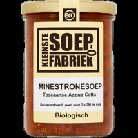 KleinsteSoepFabriek Minestronesoep Biologisch 400 ml bij Jumbo - thumbnail