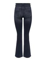 Only Onlblush Mid Flared Dnm Rea409 Noos 15233833 Flare Blue Black Denim - thumbnail