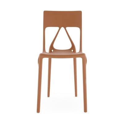 Kartell A.I. Lite eetkamerstoel Bruin Kartell A.I. Lite eetkamerstoel Bruin