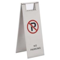 VidaXL Waarschuwingsbord niet parkeren inklapbaar roestvrij staal - thumbnail