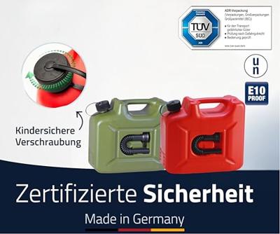 Hünersdorff 801000 Profi Jerrycan voor brandstof 10 l
