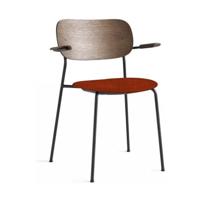 Co Chair eetkamerstoel met armleuningen gestoffeerd - thumbnail