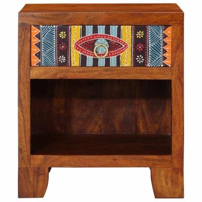 Nachtkastje 40x35x45 cm massief acaciahout Nachtkastje 40x35x45 cm massief acaciahout