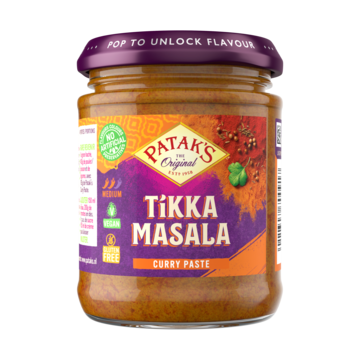 Patak's Original Tikka Masala Kruidenpasta 165 g bij Jumbo
