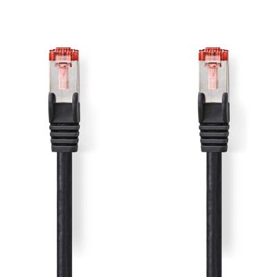 CAT6-kabel | RJ45 Male | RJ45 Male | S/FTP | 7.50 m | Rond | LSZH | Zwart