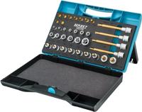HAZET Gereedschapset 1557/35 - 1/4 inch (6,3 mm) vierkant hol, 1/2 inch (12,5 mm) vierkant hol - Buiten-TORX®-profiel, Binnen-TORX®-profiel - 35-delig - thumbnail