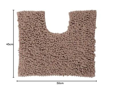Toiletmat Sealskin Twist 45x50 cm Microfibre Zand
