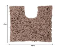 Sealskin Twist Toiletmat 45x50 cm Zand - thumbnail