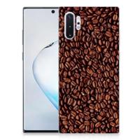 Samsung Galaxy Note 10 Plus | Siliconen Case | Koffiebonen - thumbnail