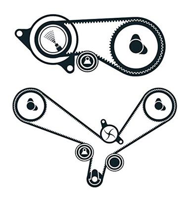 Waterpomp + distributieriemset VKMC01952 Waterpomp + distributieriemset VKMC01952