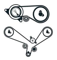 Waterpomp + distributieriemset VKMC01952 - thumbnail