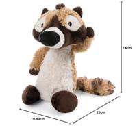 Nici wild friends pluchen knuffel coati coaty, 25cm - thumbnail