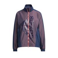 adidas Performance Future Icons sportvest donkerblauw/lichtroze - thumbnail