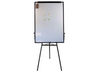Aanbieding Lowander Flipover Bord - Whiteboard & Magneetbord - 100x70 cm - Zwart - thumbnail