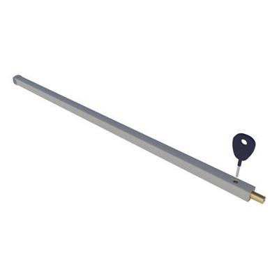 SecuBar schuifpui- en schuifraambeveiliging Basic - Silverline RAL9006 - 143 cm - 2010.380.03