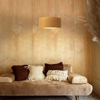 Steinhauer Wandlamp elegant classy 8132 staal velours kap goud - thumbnail