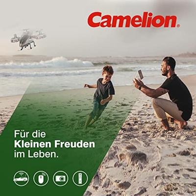 Camelion 10104000 - Super Heavy Duty batterijen, huishoudset 40-delig, inclusief zaklamp en sleutelhanger