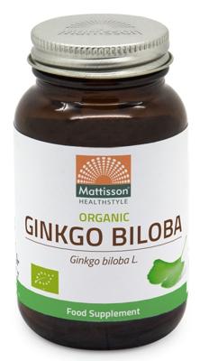Ginkgo biloba bio 60 Vegetarische capsules