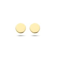 TFT Oorknoppen Rond Geelgoud Glanzend 3.5 mm x 3.5 mm - thumbnail