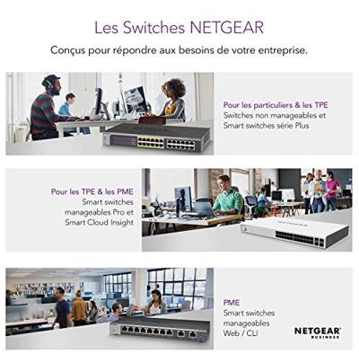 NETGEAR GS305PP Unmanaged Gigabit Ethernet (10/100/1000) Power over Ethernet (PoE) Zwart