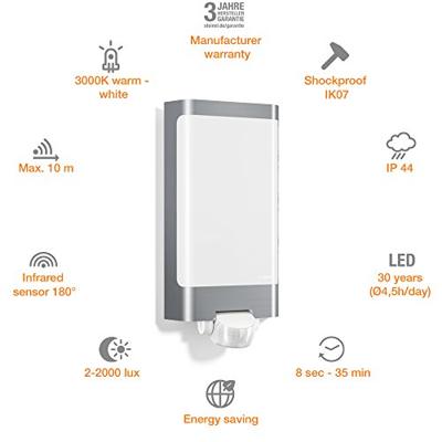Steinel Design wandlampL240 Led met bewegingssensor - 10461