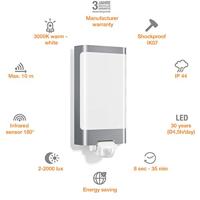 Steinel Buitenlamp L 240 | LED rvs - 10461 - thumbnail