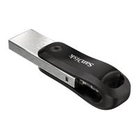 SanDisk iXpand™ Flash Drive Go USB-stick smartphone/tablet Zwart, Zilver 128 GB USB-A 3.2 Gen 1, Apple Lightning - thumbnail
