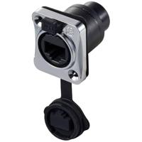 TRU COMPONENTS RJ45-doorvoer, recht TC-12770428 Invoerhulp voor RJ45 1 stuk(s) - thumbnail